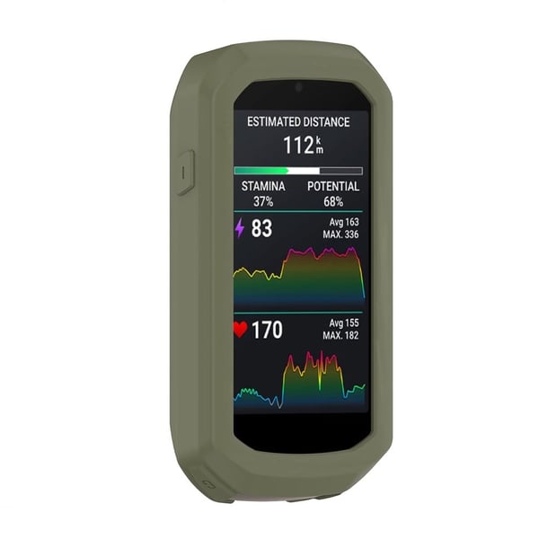 Skyddsfodral i silikon för Garmin Edge 1050 Cykeldatorskydd - Mörkgrön Skyddsfodral i silikon för Garmin Edge 1050 Cykeldatorskydd - Mörkgrön