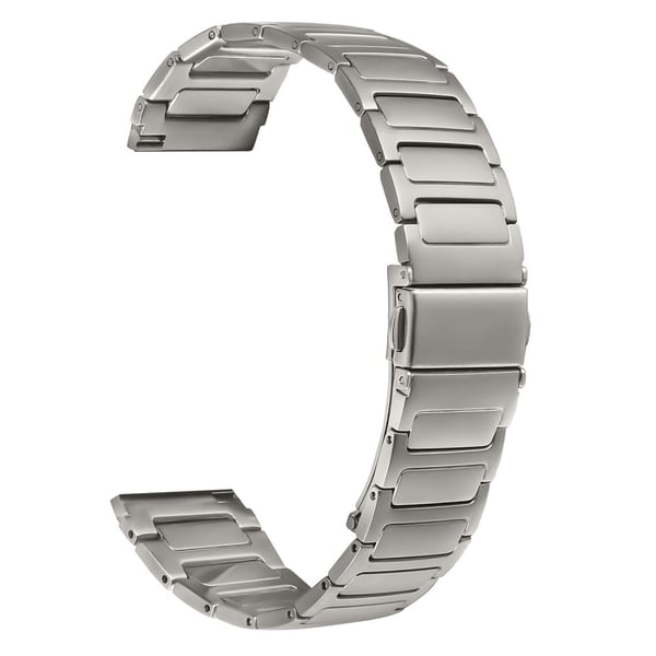 Huami Amazfit GTR 4 46mm Watch Band Adjustable Titanium Color Stainless Steel Metal Watch Strap