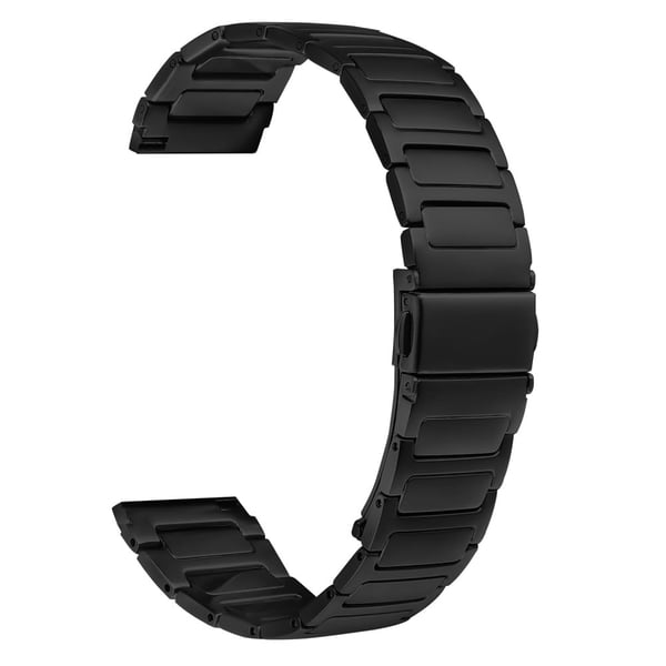 Huami Amazfit Bip 5 Metal Watch Band Stainless Steel Adjustable Watch Strap - Black