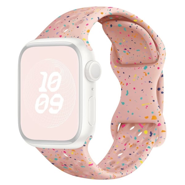 KALEBOL 22mm Silicone Strap Samsung Galaxy Watch3 45mm / Watch 46mm / Huawei Watch GT 5 / 5 Pro Butterfly Clasp Watch Band - Pink