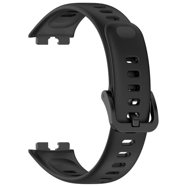 KALEBOL Huawei Band 9 / Band 8 Silicone Watch Strap Replacement Breathable Sport Band - Black