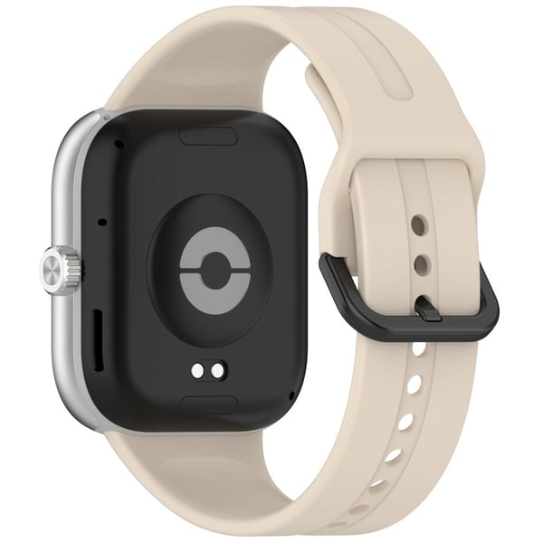 Silikonrem Xiaomi Redmi Watch 5 Esim / Watch 5 / Watch 4 / Smart Band 9 Pro / 8 Pro Svart klockarmband med spänne - Stjärnljus