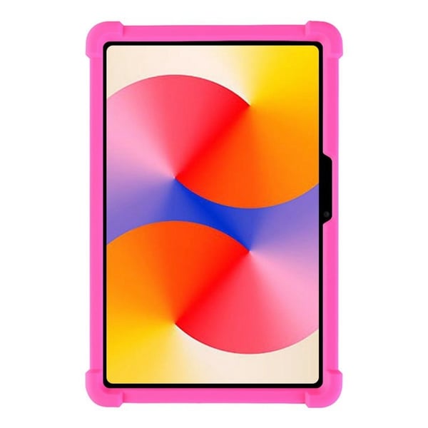 Huawei MatePad SE 11 Silicone Case with Kickstand Rugged Protective Cover - Rose