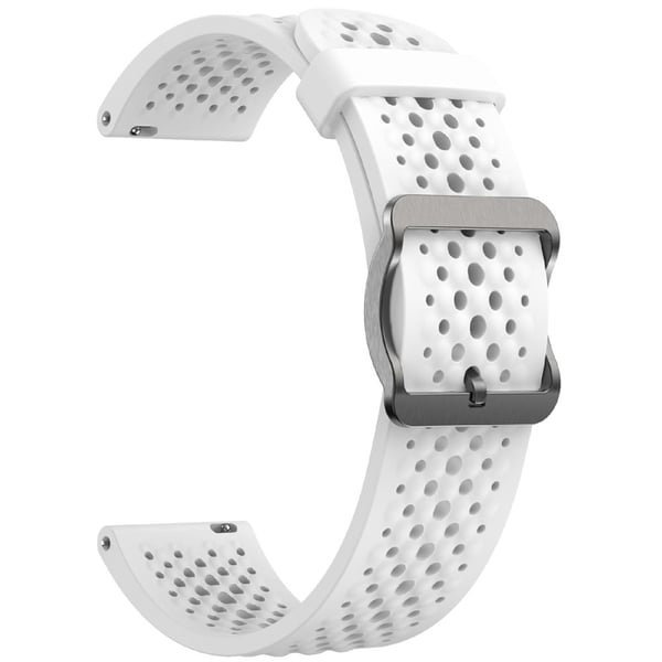 KALEBOL Xiaomi Watch S4 Sport Silicone Watch Band Adjustable Strap Replacement - Hvid KALEBOL Xiaomi Watch S4 Sport Silicone Watch Band Adjustable Strap Replacement - Hvid