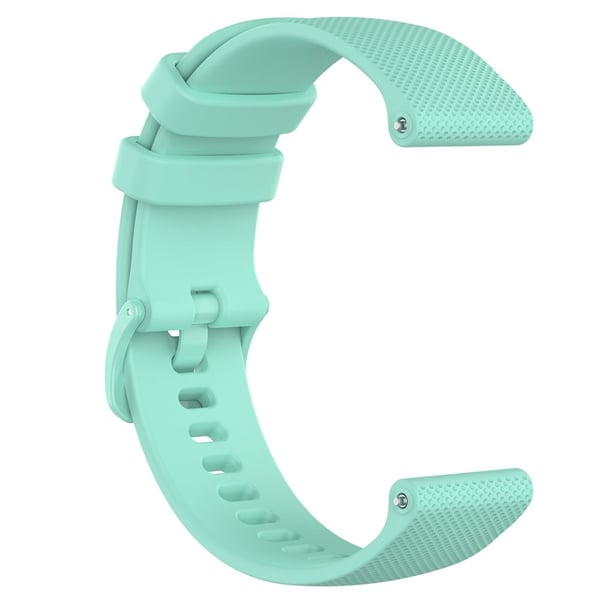 22mm Watch Strap Samsung Galaxy Watch3 45mm / Asus Zenwatch Silicone Band Grid Texture - Green