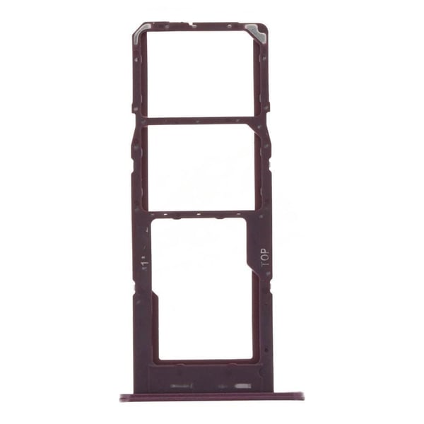 Samsung Galaxy A14 4G A145 OEM Dual SIM Card Tray Holder Repair Part - Red