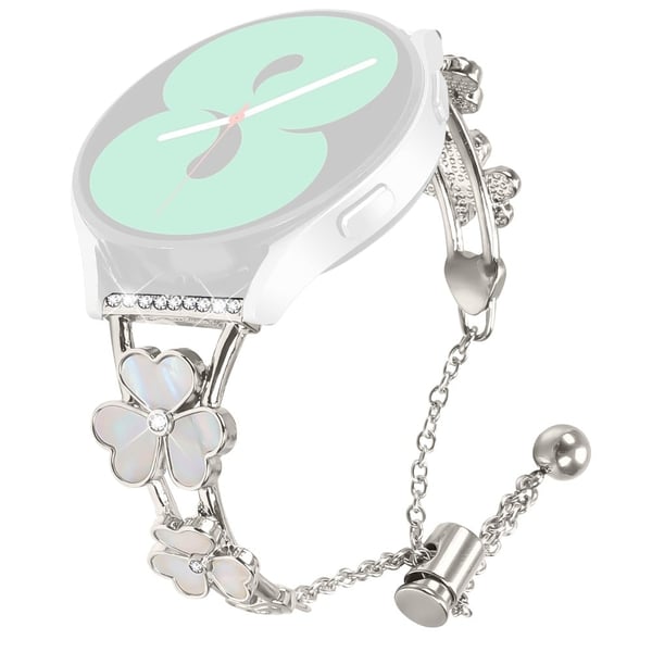 Huami Amazfit GTR Mini Watchband Heart Clover Decor Zinc Alloy Metal Strap - Starlight