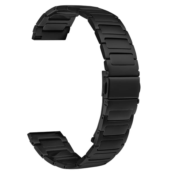 Haylou RT LS05S Metal Watch Band Stainless Steel Adjustable Watch Strap - Black