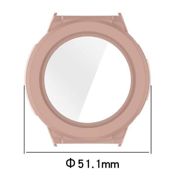 Mibro Watch GS Pro Case Hard Scratch Resistant All Around Watch Cover with Tempered Glass Film - Transparent