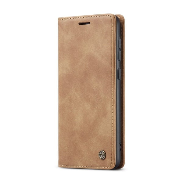 CaseMe Samsung Galaxy S25 vintage-etui - Brun