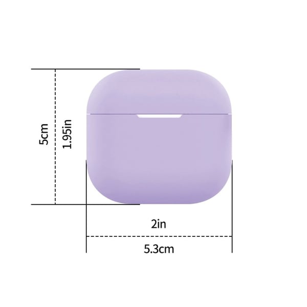 AirPods 4 Silicone Case Bluetooth Earphone Anti-Scratch Protective Cover - Matcha Green