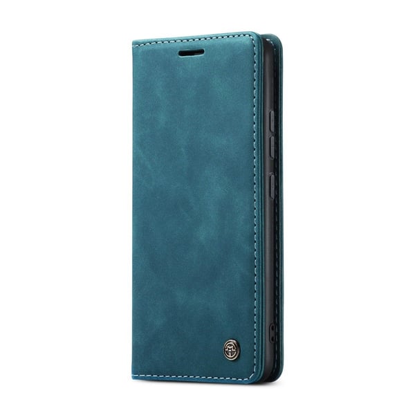CaseMe Xiaomi Redmi Note 14 5G vintage-etui - Blå
