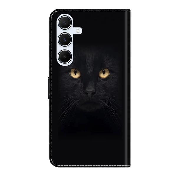 Wonderland Samsung Galaxy A16 flip etui - Sort Kat