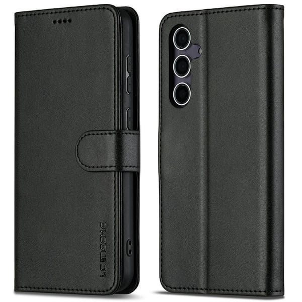LC.IMEEKE Samsung Galaxy S25 flip etui - Sort