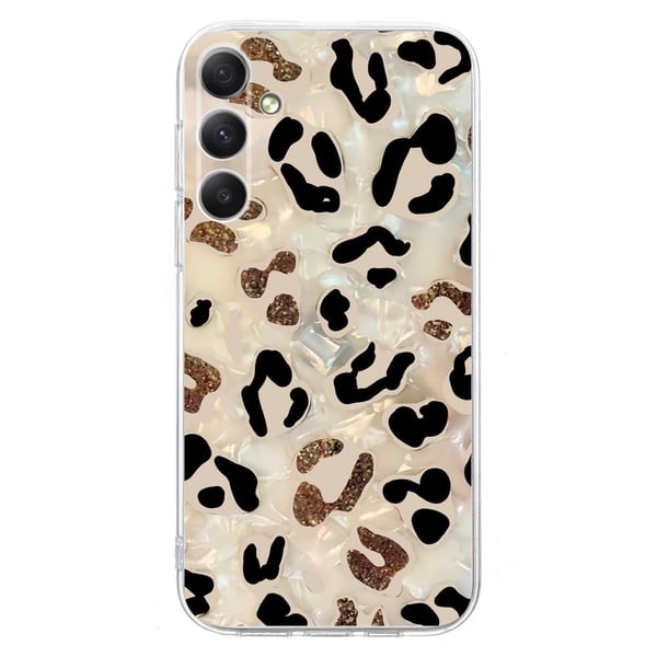 Vibe Samsung Galaxy A56 deksel - Leopardmønster Vibe Samsung Galaxy A56 deksel - Leopardmønster