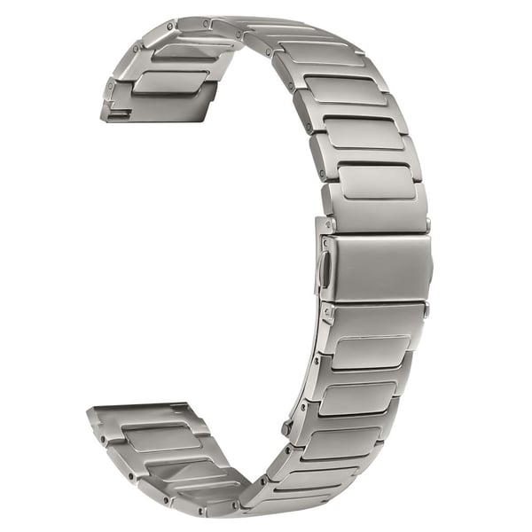 Samsung Galaxy Watch Ultra 47mm Watch Band Adjustable Titanium Color Stainless Steel Metal Watch Strap