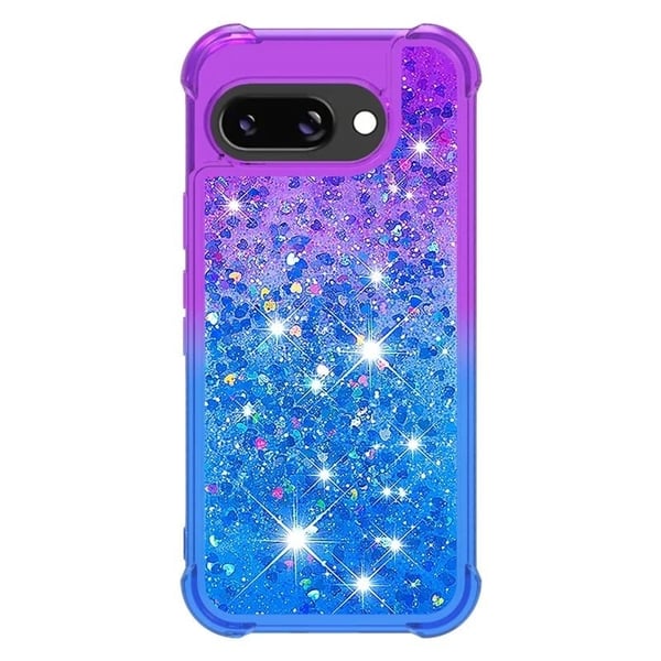 Princess Google Pixel 9a cover - Lilla + Himmelblå