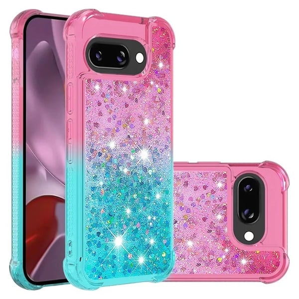Princess Google Pixel 9a kotelot - Pinkki + Taivaansininen