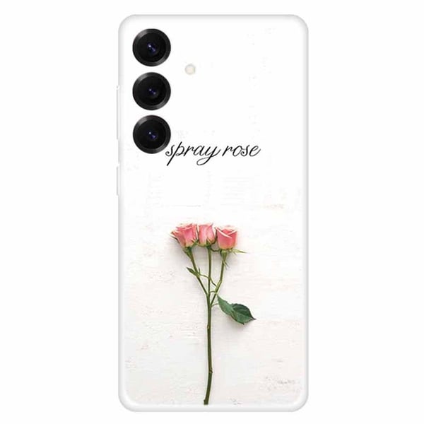Vibe Samsung Galaxy S25 Plus deksel - Tre Blomster Vibe Samsung Galaxy S25 Plus deksel - Tre Blomster