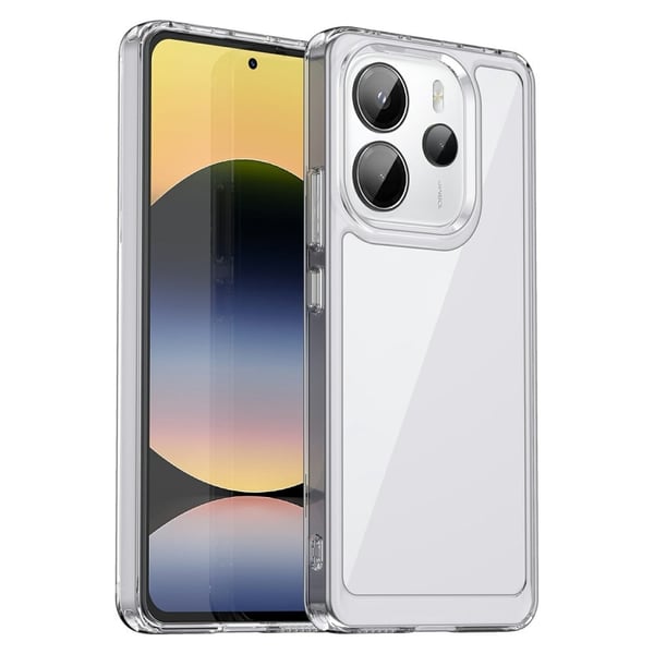 Xiaomi Redmi Note 14 5G smart akryldeksel - Gjennomsiktig