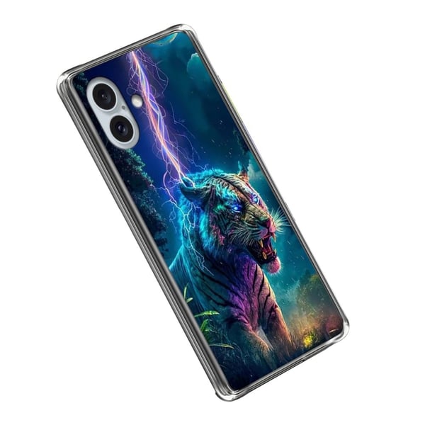 Vibe iPhone 16 deksel - Lyn Tiger