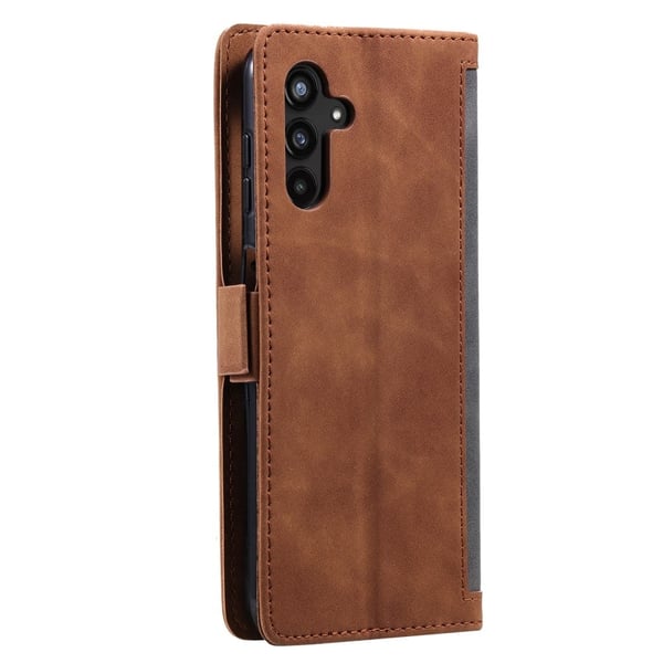 Surburbian Samsung Galaxy A26 læder flip etui - Grå