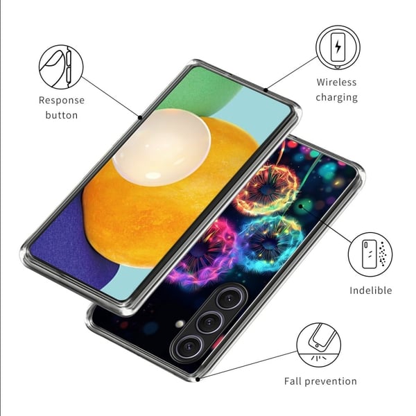 Vibe Samsung Galaxy S25 Plus deksel - Fargerik Løvetann