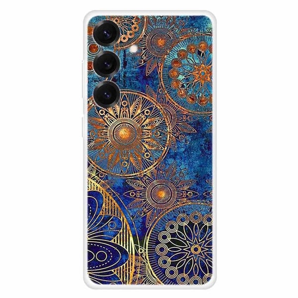 Vibe Samsung Galaxy S25 Plus deksel - Gylden Blomst