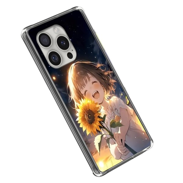 Vibe iPhone 16 Pro deksel - Solsikke Jente Vibe iPhone 16 Pro deksel - Solsikke Jente