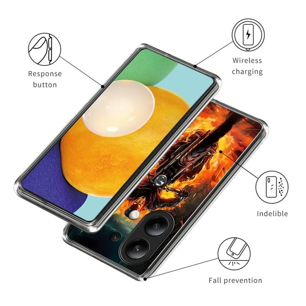 Vibe Xiaomi Redmi Note 13 4G deksel - Flammeridder