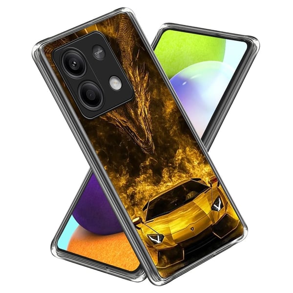 Vibe Xiaomi Redmi Note 13 4G deksel - Gull Sportsbil