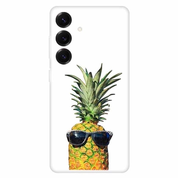 Vibe Samsung Galaxy S25 Plus deksel - Glass Med Ananas