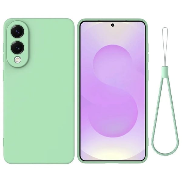 Matta nestesilikoninen kuori Samsung Galaxy S25 Edge - Vihreä
