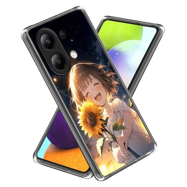 Vibe Xiaomi Redmi Note 13 4G deksel - Solsikke Jente
