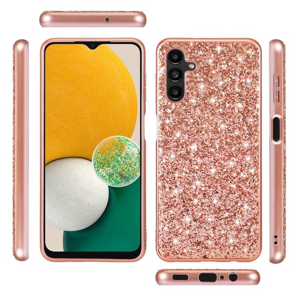 Glitter Samsung Galaxy A26 kotelot - Punainen