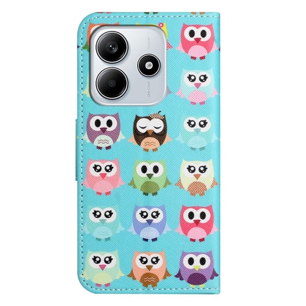 Wonderland Xiaomi Redmi Note 14 5G flip-etui - Ugler