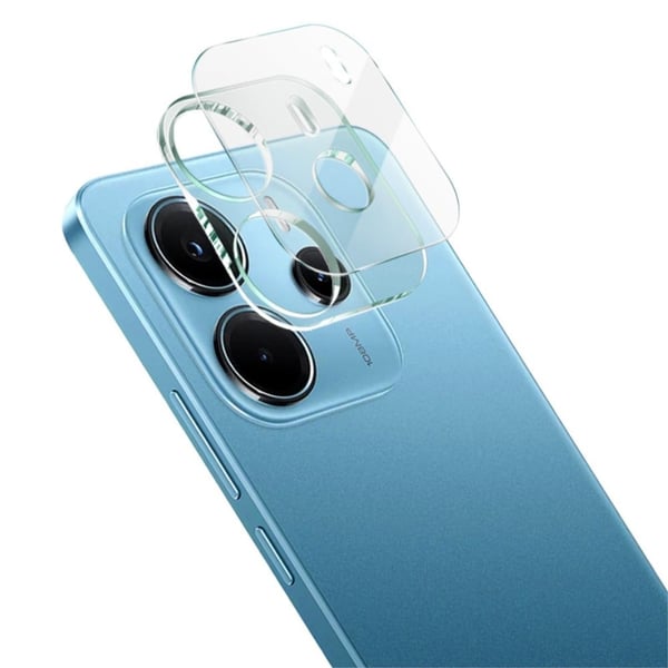 IMAK kamerabeskytter i glass med akryllinsedeksel for Xiaomi Redmi Note 14 4G