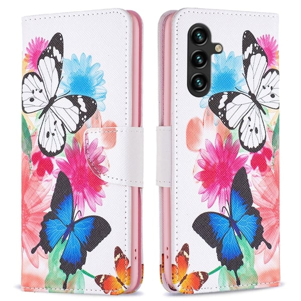 Wonderland Samsung Galaxy A56 flip-etui - To Sommerfugler