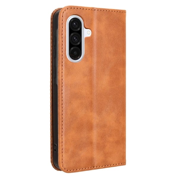 Bofink Vintage Samsung Galaxy A56 lærveske - Brun