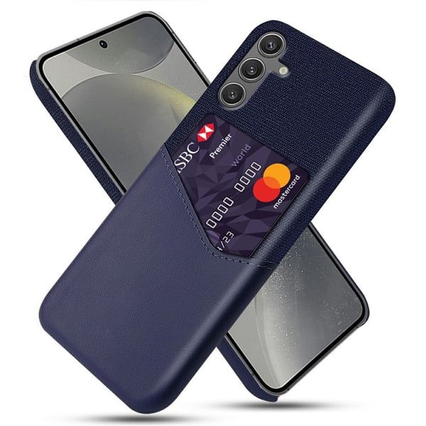 Bofink Samsung Galaxy S25 kortdeksel - Blå