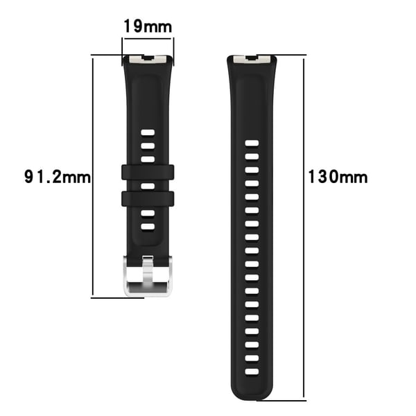 Silikonklokkerem Huawei Band 9 NFC / 9 / 8 NFC / 8 Justerbart armbånd - Lyserosa