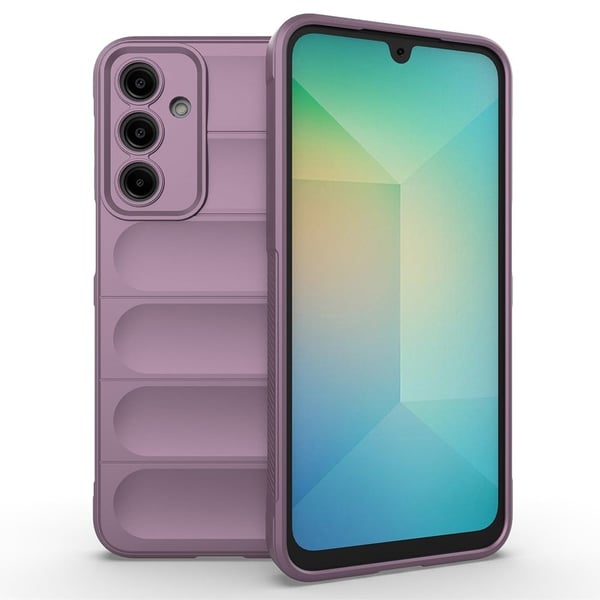 Deksel med mykt grep for Samsung Galaxy A36 - Lyselilla