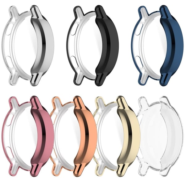 Garmin vivoactive 5 Watch Case Full Protection Flexible Soft Deksel Scratch Resistant - Transparent