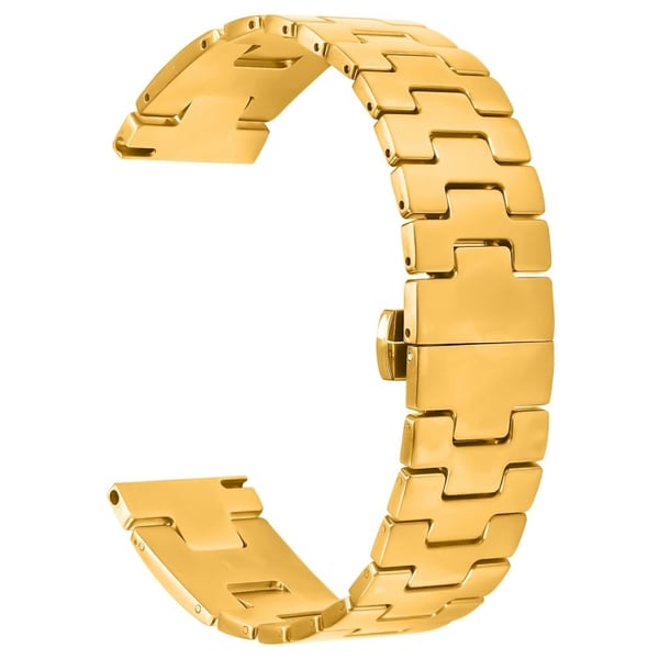 Fitbit Versa / Versa Lite / Versa 2 Replacement Strap H Type Metal Watch Band - Starlight