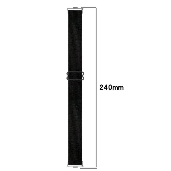 Smartklokkearmbånd Xiaomi Redmi Watch 5 4 / Xiaomi Smart Band 9 Pro / 8 Pro Nylon Elastisk Flettet Rem - Blå + Lilla