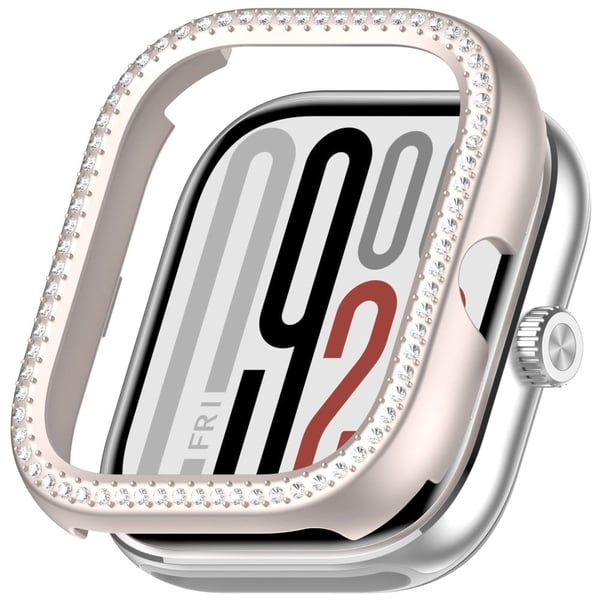 Støtbestandig klokkeveske Xiaomi Redmi Watch 5 / Watch 5 Esim / Watch 4 Rhinestone Decor Protective Frame - Stjernelys