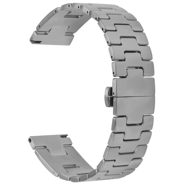 Samsung Galaxy Watch 46mm Replacement Strap H Type Metal Watch Band - Starlight