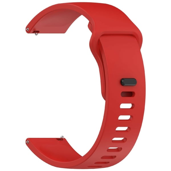 22mm Silicone Watch Band Samsung Huawei Garmin Xiaomi Universal Wrist Strap - Purple