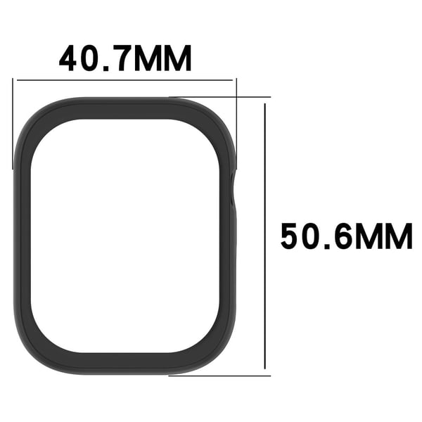 Huawei Watch D2 Half Dekselage Hollow-Out Protective Frame Bump Resistant Watch Case - Silver