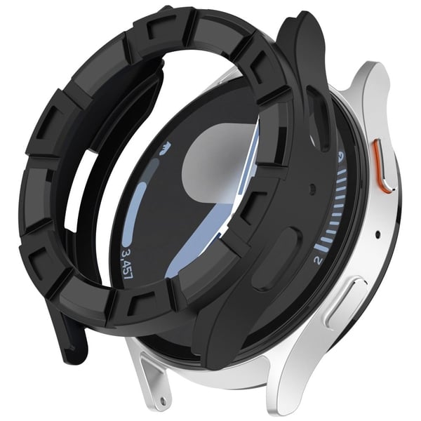 Samsung Galaxy Watch7 40mm Flexible Protective Case Hollow Design Shockproof Watch Deksel - Starlight